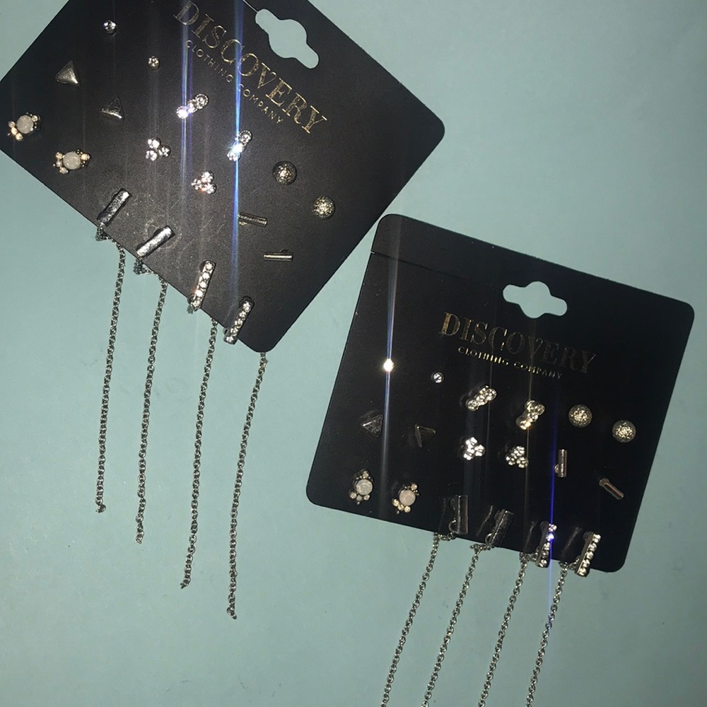 Earrings from discovery never used them